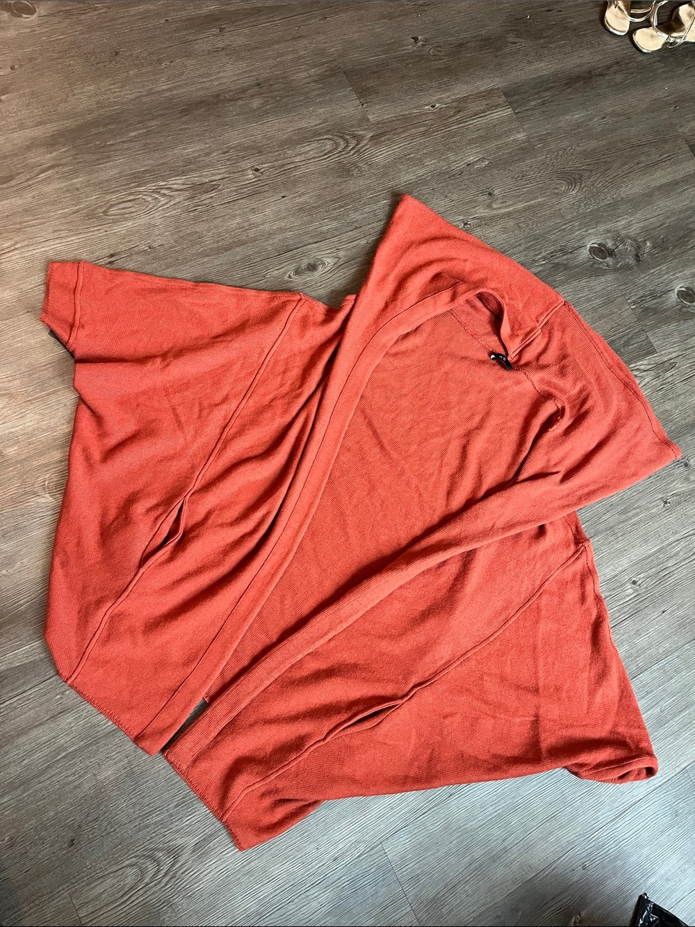 RUTI Open Front Cocoon Cardigan Sweater